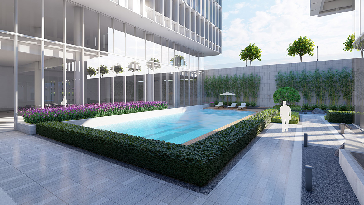 醫藥集團南方總（zǒng）部項目景觀設計案例5