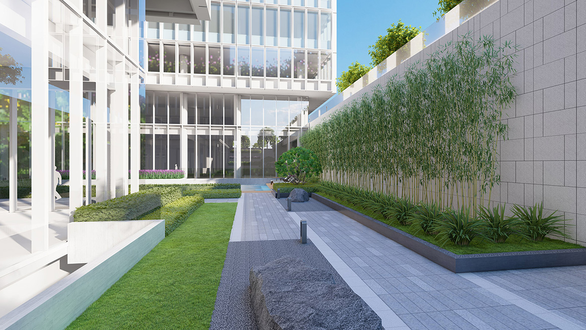 醫藥集團南方（fāng）總部（bù）項目景（jǐng）觀設計案例6