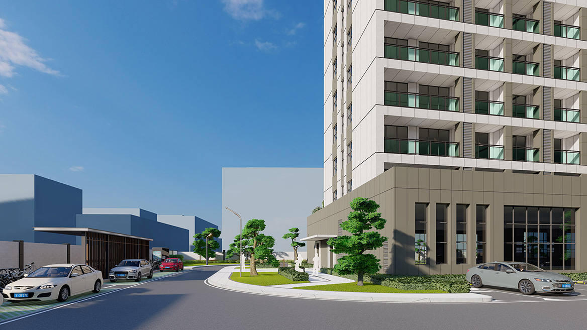 智能製造工廠景觀設計案例7