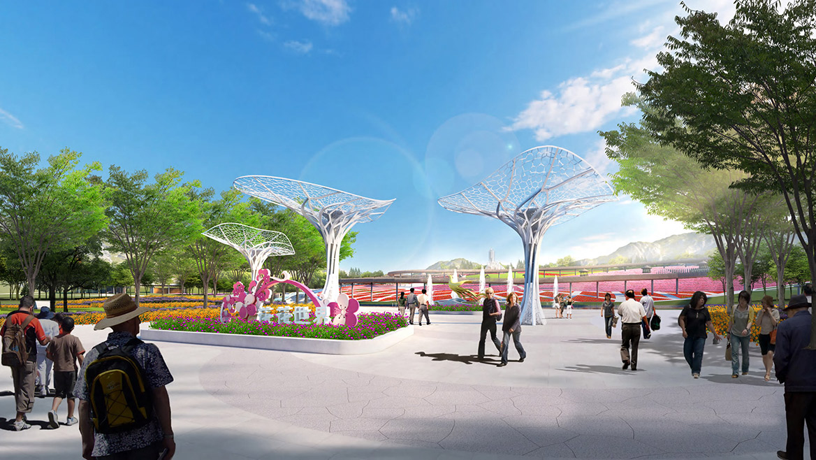 4-花海主（zhǔ）入口效果圖