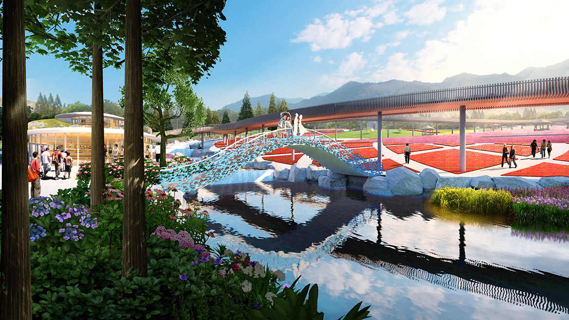 5-花海（hǎi）主（zhǔ）入口效果圖