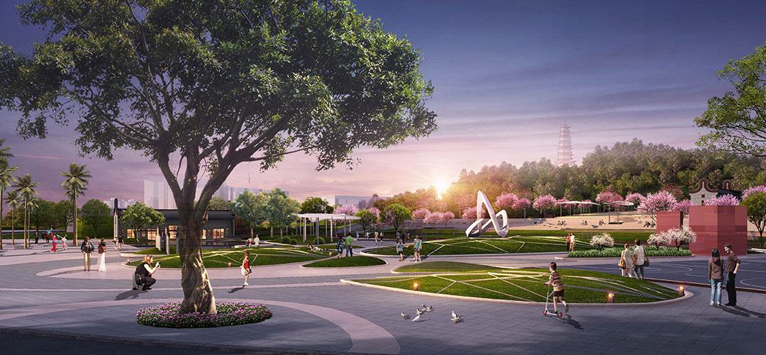 公園景（jǐng）觀設計圖片