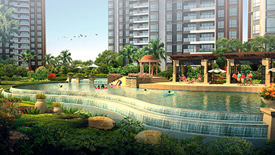 水景設（shè）計是園林設計中的重要組（zǔ）成部分