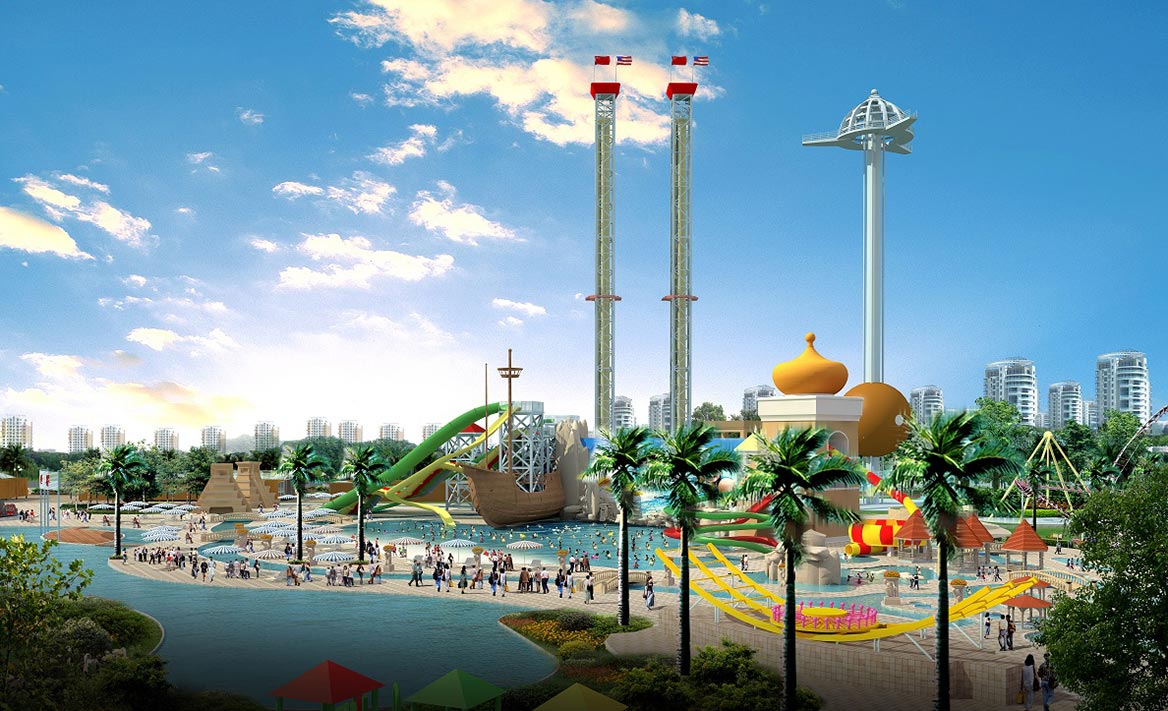 東莞（wǎn）市樟木頭濱江水上世界主題公園規（guī）劃方案圖（tú）3