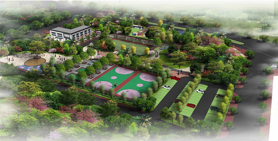 清遠靜福廣場地塊整體（tǐ）規劃設計