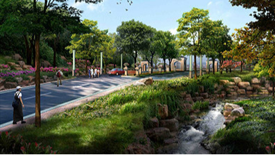 小區景（jǐng）觀設計水景的營造