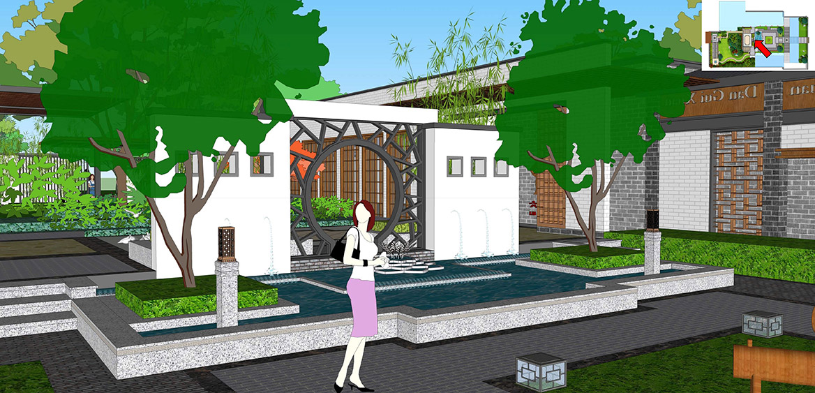 橫瀝鎮六甲村美麗幸福村居建設方案設計圖5