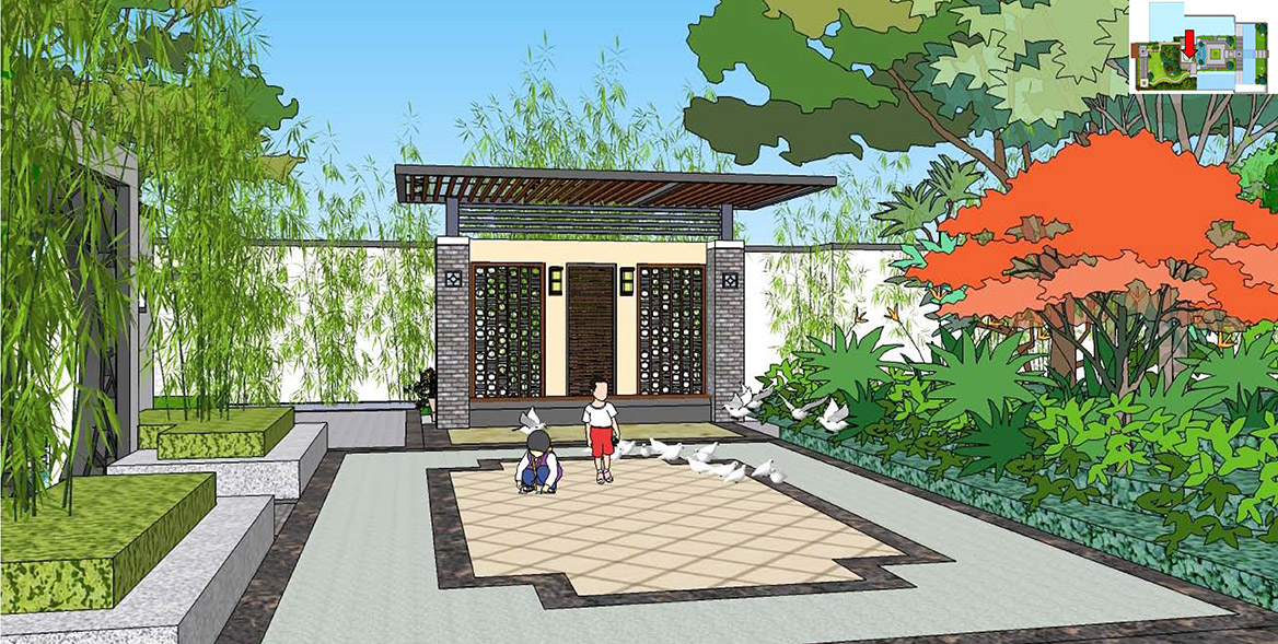 橫瀝鎮六甲村美（měi）麗幸（xìng）福村居建（jiàn）設方案設計（jì）圖7