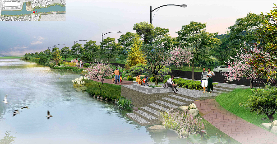 洪梅鎮洪屋渦村美麗幸福村居建設行動計劃項目效果圖4