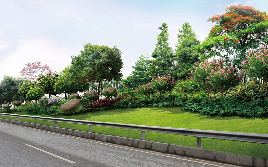 城市（shì）道路景觀設計圖片1