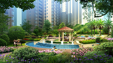 與建築空間設計相適宜的水景設計應用