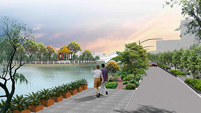 園林（lín）景觀設計（jì）需著重考慮的（de）3個方麵