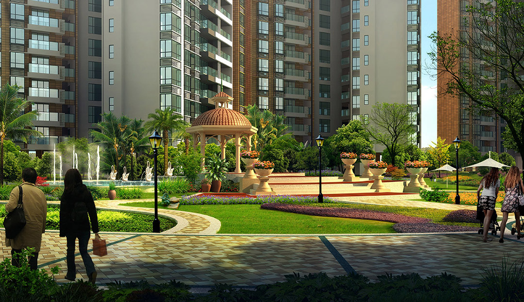 小區景觀設計圖（tú）片