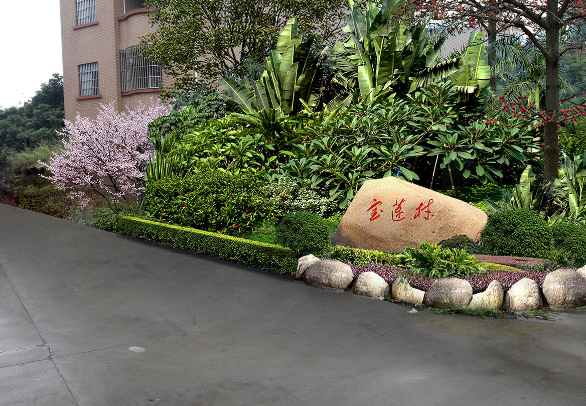 高埗鎮寶蓮村美麗幸（xìng）福村（cūn）居設計方案實施效（xiào）果9