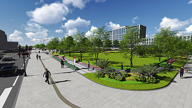 城市園林（lín）景觀的特（tè）點