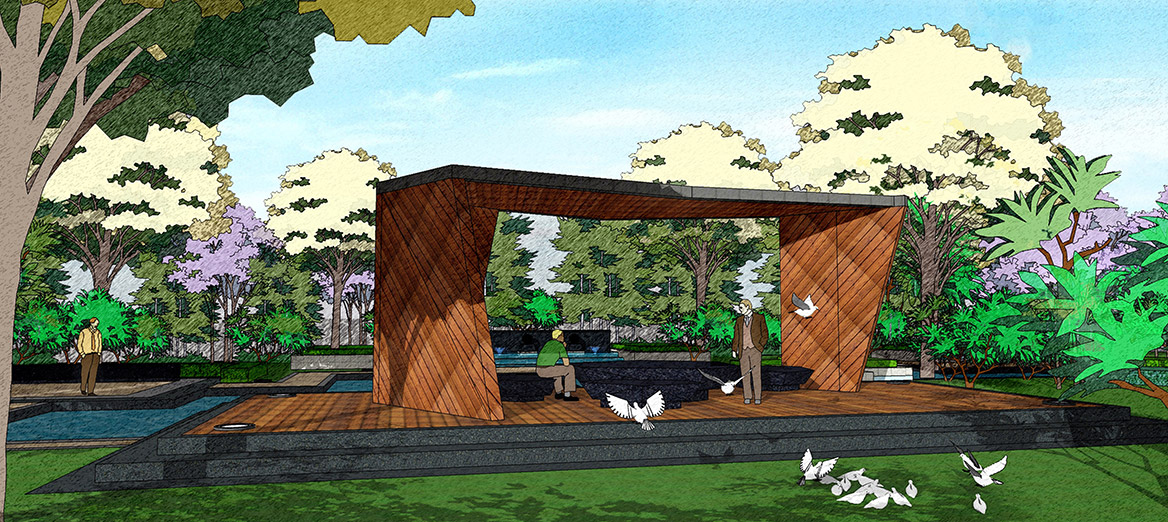 東莞（wǎn）銘豐廠景觀概念設計透（tòu）視圖六