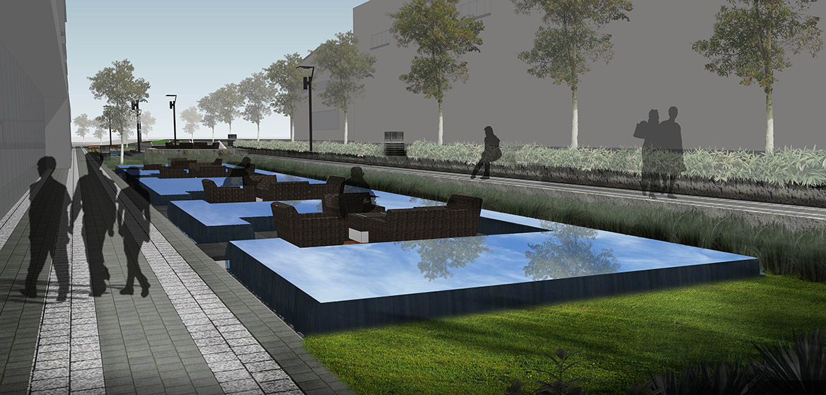 中山蒂森電梯廠（chǎng）景觀規劃設計效果圖四