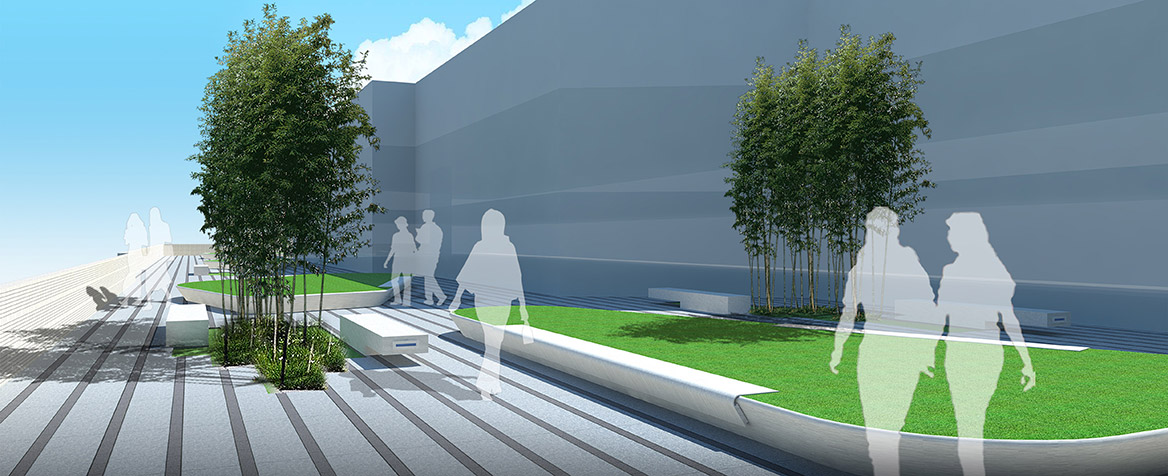 中山蒂森電梯廠景觀規劃設計效果圖六