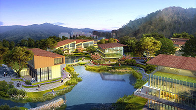 色彩（cǎi）搭配在園林設計中是非常重要的