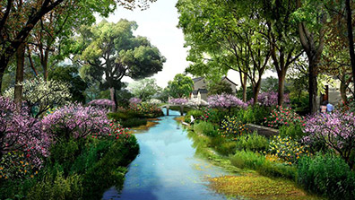 園林景觀設計中色彩（cǎi）運用措（cuò）施