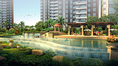 小區景觀設計中水景的設計