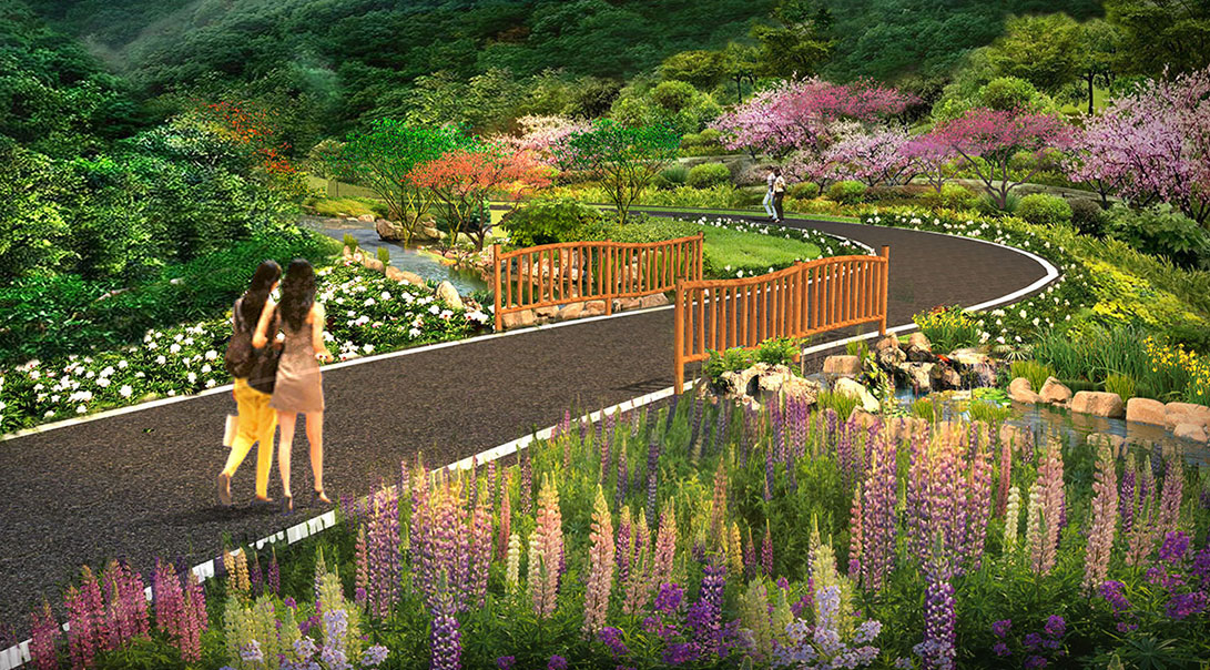 景（jǐng）觀園林設計圖片