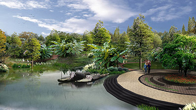 綠（lǜ）色景觀設計需遵循的原則