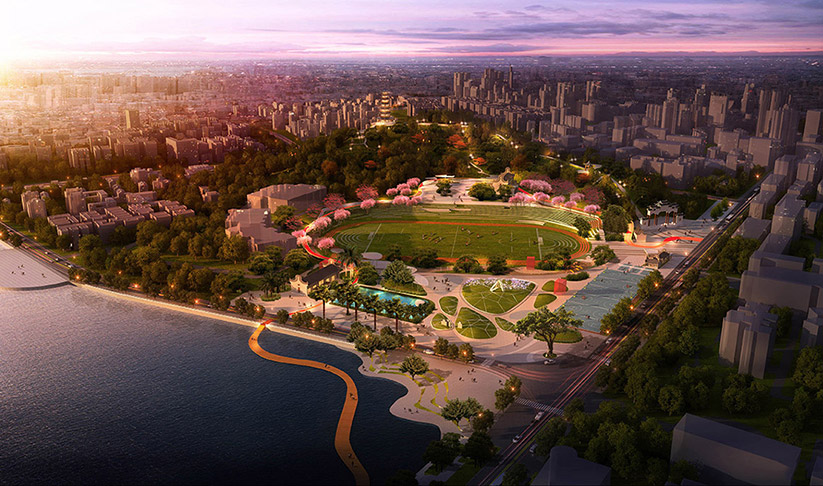 文（wén）化廣場景觀（guān）設計圖片