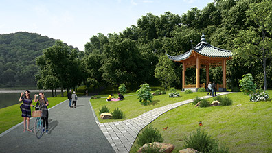 景觀建築在園林設計中的兩點（diǎn）重（chóng）要作用總結