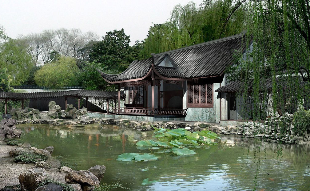 園林空間的（de）構成解（jiě）析圖片