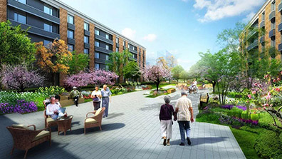 養老地（dì）產景觀空間設計要注意的6點