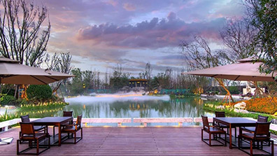 新中式園林景觀設計四大要素總結