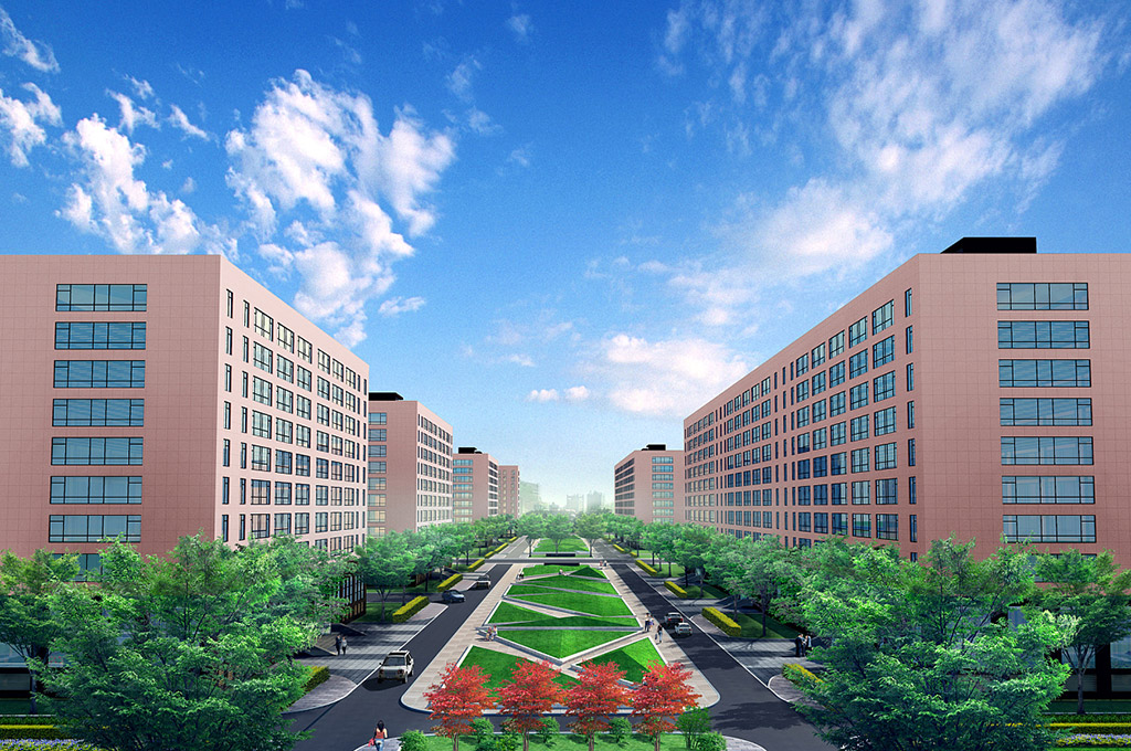 電子工業園景觀規劃設計圖2