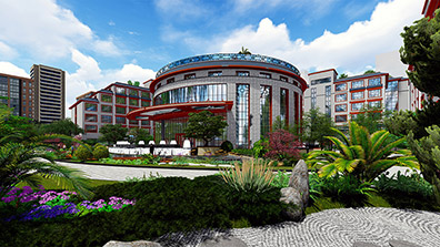 度假酒店設計需要考慮建築與景觀（guān）的融合