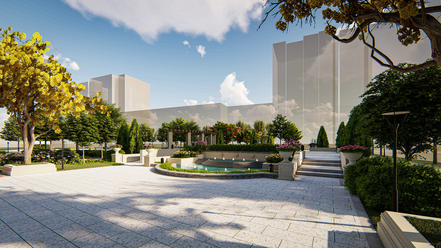 居住區景觀設計中植物配（pèi）置的幾點作用