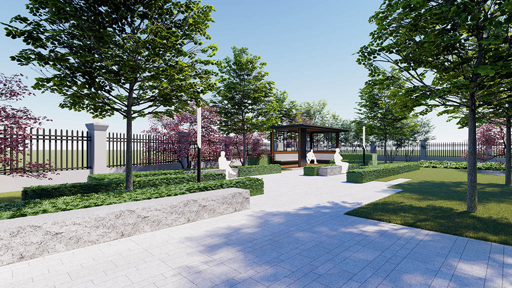 工業園（yuán）區園林景觀設計的方法建議