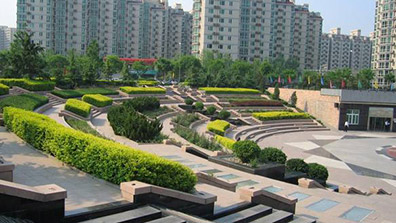 下沉式廣場空間出入口景觀要（yào）素（sù）