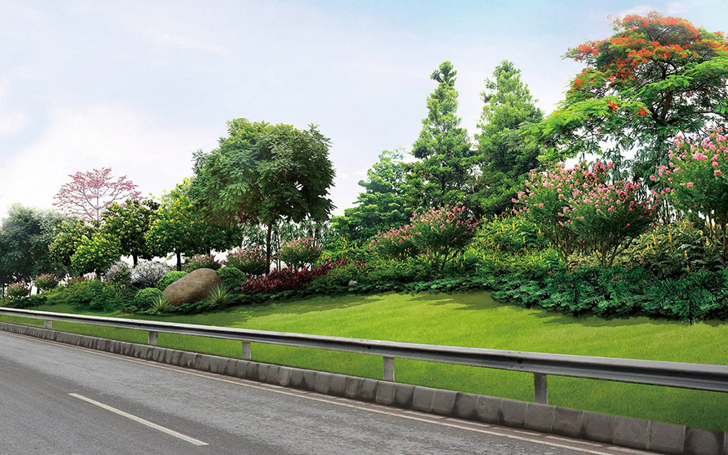 市政道路園林景觀設計