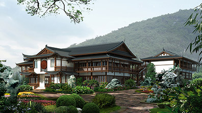 如何將公共建（jiàn）築與園林景觀設計有機融（róng）合