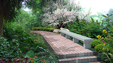 園林景（jǐng）觀設計（jì）中的（de）常見鋪裝材料