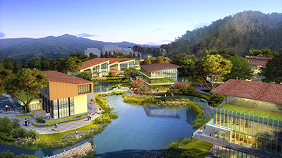 淺談（tán）養老住宅園林景觀設計與配置