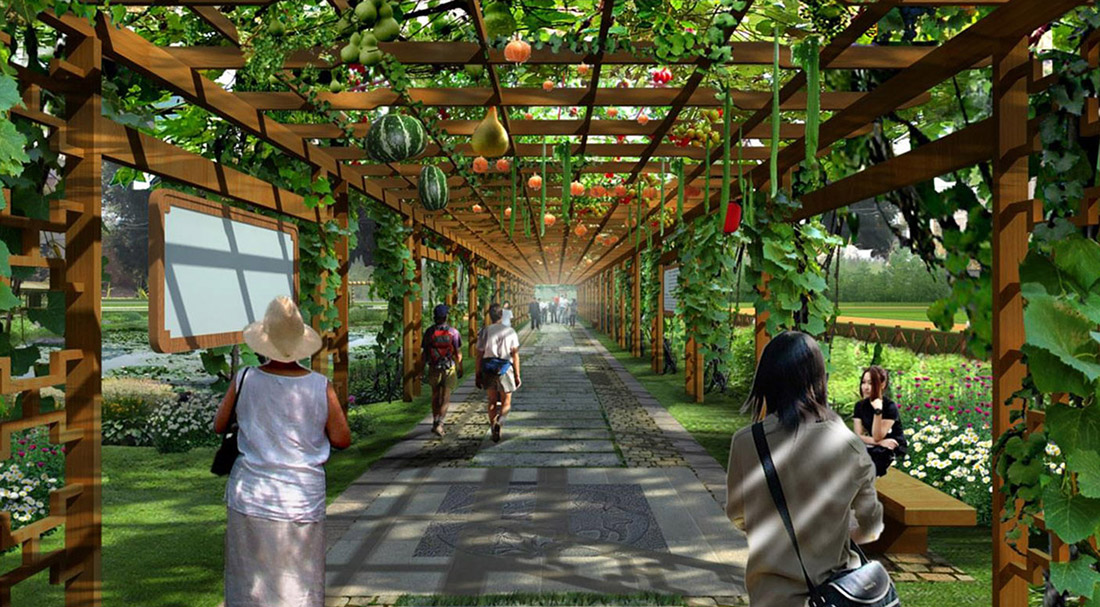 觀賞果（guǒ）蔬在園林景觀設計中（zhōng）的藝術要求