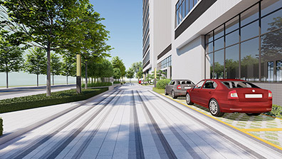 工廠景觀設計對於景觀軸線的合理運用