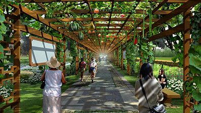 觀賞果蔬在園林景觀設計中的應用原則