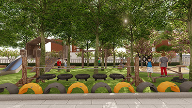 淺談城市（shì）居住區兒童戶外活動空間（jiān）景觀設計的規劃營造