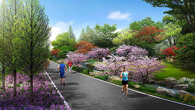 風景（jǐng）園林設計中（zhōng）的植物搭配規劃方式