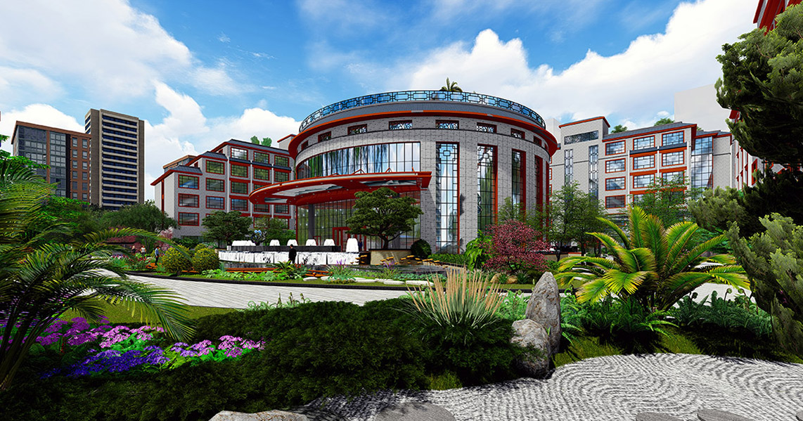 地域特（tè）色的度假酒（jiǔ）店景觀