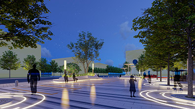 產業園景觀（guān）設計如何才能（néng）更具科技（jì）感