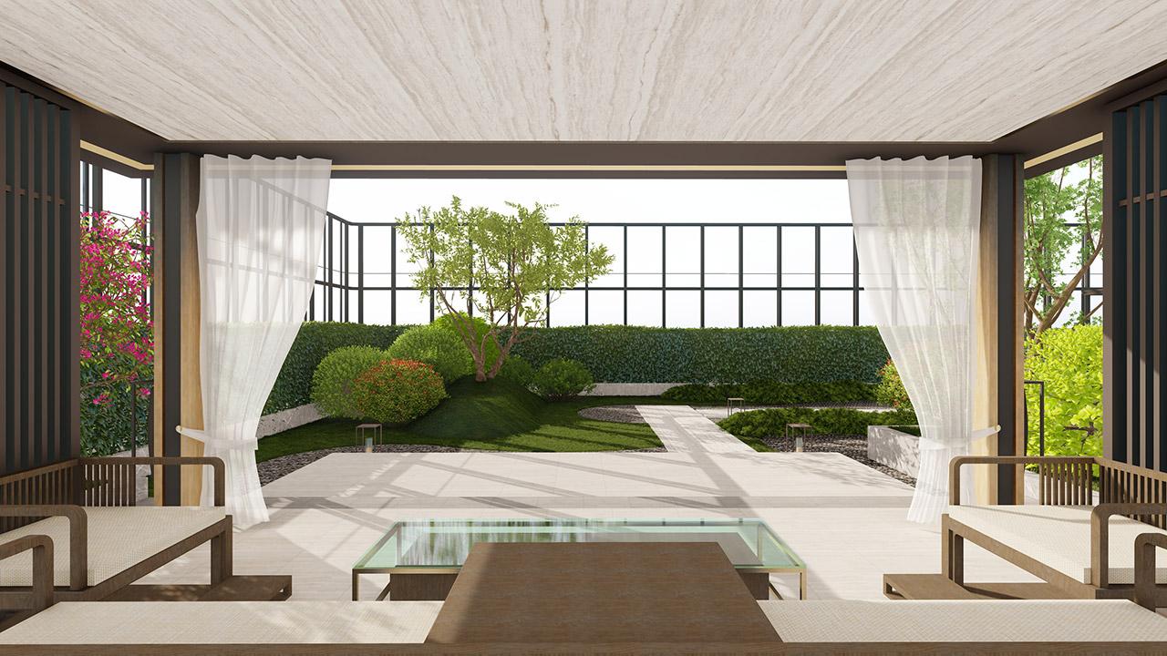 屋頂花園（yuán）