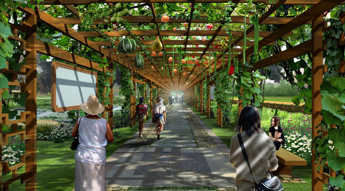 休閑農業園景觀色彩設計